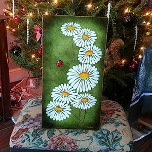 Vintage Copper Enamel Wall Art